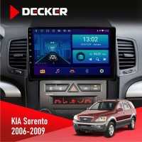 Штатная магнитола KIA Sorento (BL) 2006-2009 Decker D9002 6x128, DSP, 360