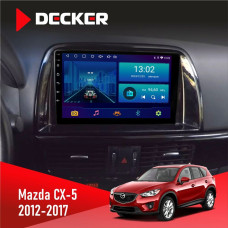 Штатная магнитола Mazda CX-5 2012-2017 Decker D9002 6x128, DSP, 360