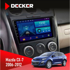 Штатная магнитола Mazda CX-7 2006-2012 Decker D9002 6x128, DSP, 360