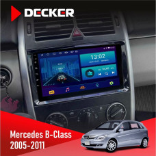 Штатная магнитола Mercedes-Benz B-Class T245 2005-2011 Decker D9002 6x128, DSP, 360