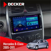 Штатная магнитола Mercedes-Benz B-Class T245 2005-2011 AMP Decker D9002 6x128, DSP, 360
