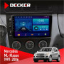 Штатная магнитола Mercedes-Benz ML-Klasse (W163) 1997-2006 Decker D9002 6x128, DSP, 360