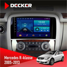 Штатная магнитола Mercedes-Benz R-klasse (W251) 2005-2013 AMP Decker D9002 6x128, DSP, 360