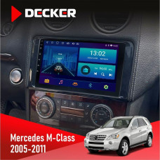 Штатная магнитола Mercedes-Benz M-Class W164 2005-2011 AMP Decker D9002 6x128, DSP, 360