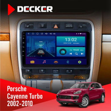 Штатная магнитола Porsche Cayenne Turbo 2002-2010 Decker D9002 6x128, DSP, 360