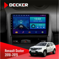 Штатная магнитола Renault Duster 2010-2015 Decker D9002 6x128, DSP, 360