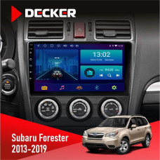 Штатная магнитола Subaru Forester 2013-2019 w/o CAN Decker D9002 6x128, DSP, 360
