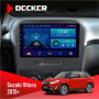 Штатная магнитола Suzuki Vitara 2015+ Decker D9002 6x128, DSP, 360