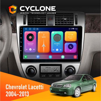  Штатна магнітола Chevrolet Lacetti 2004-2013 Climate Cyclone C10001 2x32