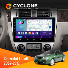 Штатная магнитола Chevrolet Lacetti 2004-2013 Climate Cyclone C10002 2x32, 4G, 2k