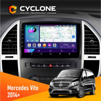 Штатная магнитола Mercedes-Benz Vito 2014+ Cyclone C10002 2x32, 4G, 2k