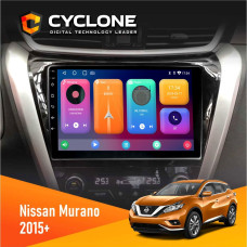  Штатна магнітола Nissana Murano 2015+ Cyclone C10001 2x32