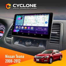 Штатная магнитола Nissan Teana 2008-2012 Cyclone C10002 2x32, 4G, 2k