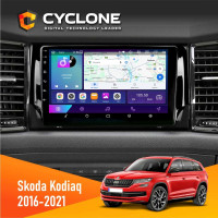 Штатная магнитола Skoda Kodiaq 2016-2021 Cyclone C10002 2x32, 4G, 2k