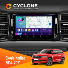 Штатная магнитола Skoda Kodiaq 2016-2021 Cyclone C10002 2x32, 4G, 2k