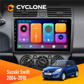 Штатная магнитола Suzuki Swift 2004-2010 Cyclone C10001 2x32