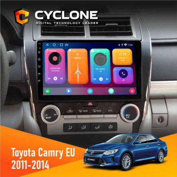 Штатная магнитола Toyota Camry 2011-2014 Cyclone C10001 2x32
