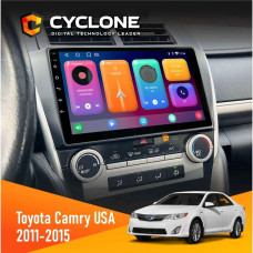 Штатная магнитола Toyota Camry 2011-2015 USA Cyclone C10001 2x32