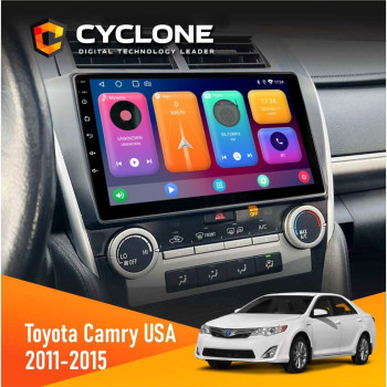 Штатная магнитола Toyota Camry 2011-2015 USA Cyclone C10001 2x32