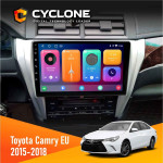 Штатна магнітола Toyota Camry 2015-2018 Cyclone C10001 2x32