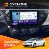 Штатная магнитола Toyota Corolla 2013-2016 Cyclone C10002 2x32, 4G, 2k