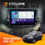 Штатная магнитола Toyota Highlander 2008-2013 Cyclone C10002 2x32, 4G, 2k