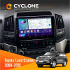 Штатная магнитола Toyota Land Cruiser (200) 2008-2015 Cyclone C10002 2x32, 4G, 2k