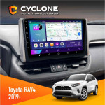 Штатная магнитола Toyota RAV4 2019+ Cyclone C10002 2x32, 4G, 2k