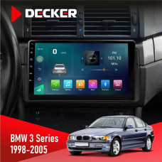 Штатная магнитола BMW 3 Series (E46) 1998-2005 Decker D9003 6x128, DSP, 4G, 2k