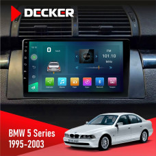 Штатная магнитола BMW 5 Series (E39) 1995-2003 Decker D9003 6x128, DSP, 4G, 2k