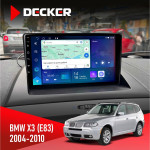 Штатна магнітола BMW X3 (E83) 2004-2010 Decker D9-007 4x64 DSP 360 4G