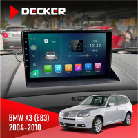 Штатная магнитола BMW X3 (E83) 2004-2010 Decker D9003 6x128, DSP, 4G, 2k
