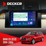 Штатна магнітола BMW X5 (E53) 1999-2006 Decker D9-007 4x64 DSP 360 4G