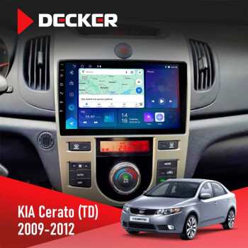 Штатна магнітола KIA Cerato (TD) 2009-2012 Climate Decker D9-007 4x64 DSP 360 4G