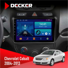 Штатная магнитола Chevrolet Cobalt 2004-2013 Decker D9002 6x128, DSP, 360