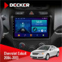 Штатная магнитола Chevrolet Cobalt 2004-2013 Decker D9002 6x128, DSP, 360