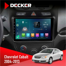 Штатная магнитола Chevrolet Cobalt 2004-2013 Decker D9003 6x128, DSP, 4G, 2k