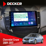 Штатна магнітола Chevrolet Cruze 2009-2018 Decker D9-007 4x64 DSP 360 4G