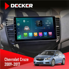 Штатная магнитола Chevrolet Cruze 2009-2018 Decker D9003 6x128, DSP, 4G, 2k