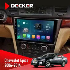 Штатная магнитола Chevrolet Epica 2006-2014 Decker D9003 6x128, DSP, 4G, 2k