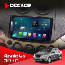 Штатная магнитола Chevrolet Aveo 2007-2011 Decker D9003 6x128, DSP, 4G, 2k