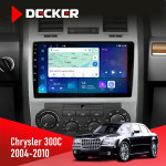Штатна магнітола Chrysler 300c 2004-2010 Decker D9-007 4x64 DSP 360 4G