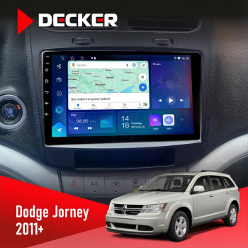 Штатна магнітола Dodge Jorney 2011+ Decker D9-007 4x64 DSP 360 4G