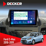 Штатна магнітола Ford C-Max 2010-2019 Decker D9-007 4x64 DSP 360 4G