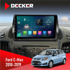 Штатная магнитола Ford C-Max 2010-2019 Decker D9003 6x128, DSP, 4G, 2k