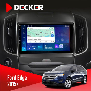 Штатна магнітола Ford Edge 2015+ Decker D9-007 4x64 DSP 360 4G Штатна магнітола Ford Edge 2015+ Decker D9-007 4x64 DSP 360 4G