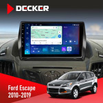 Штатна магнітола Ford Escape 2012-2019 Decker D9-007 4x64 DSP 360 4G
