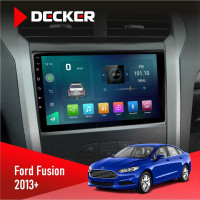 Штатная магнитола Ford Fusion 2013+ Decker D9003 6x128, DSP, 4G, 2k