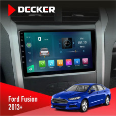Штатная магнитола Ford Fusion 2013+ Decker D9003 6x128, DSP, 4G, 2k