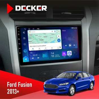 Штатна магнітола Ford Fusion 2013+ Decker D9-007 4x64 DSP 360 4G Штатна магнітола Ford Fusion 2013+ Decker D9-007 4x64 DSP 360 4G